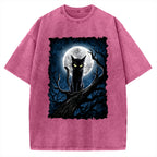 The Guardian Of The Moon Vintage Washed T-shirt