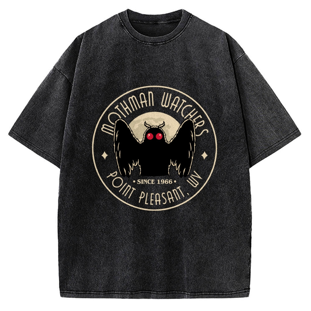 Mothman Watchers Vintage Washed T-shirt