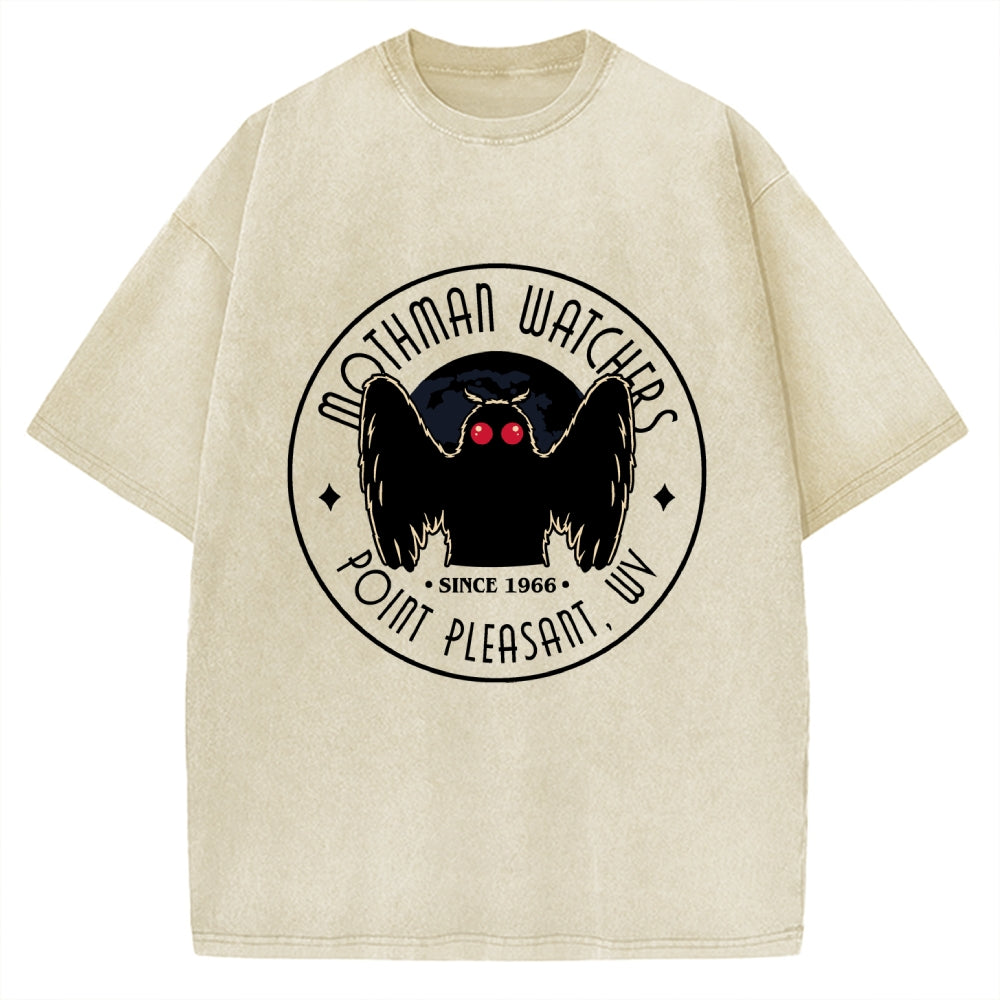 Mothman Watchers Vintage Washed T-shirt