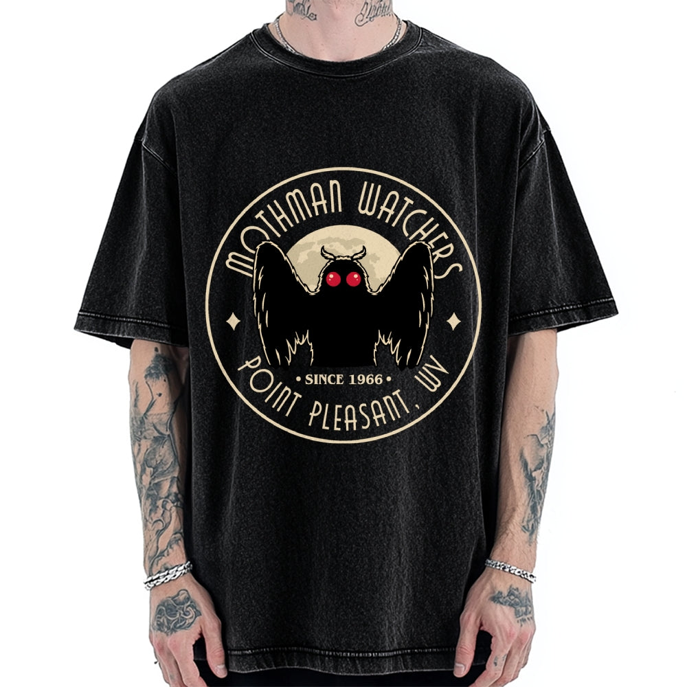 Mothman Watchers Vintage Washed T-shirt