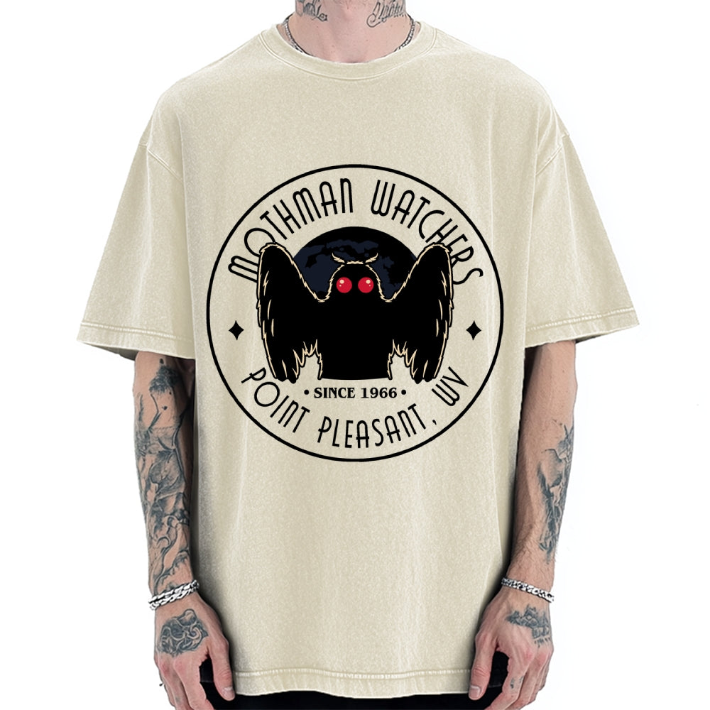 Mothman Watchers Vintage Washed T-shirt