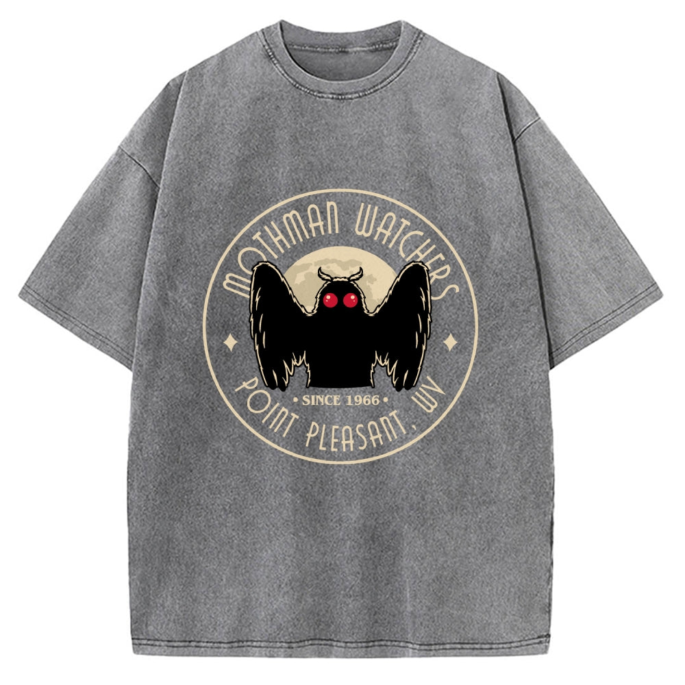 Mothman Watchers Vintage Washed T-shirt