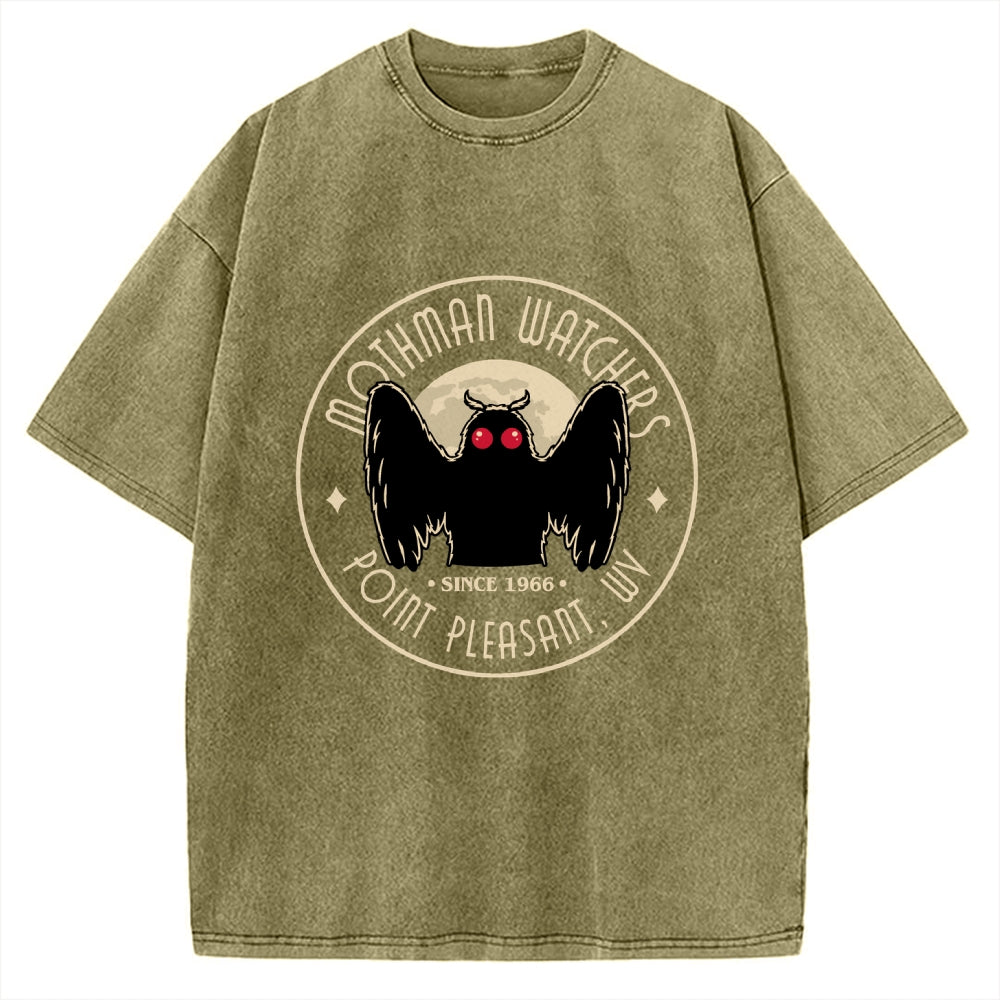 Mothman Watchers Vintage Washed T-shirt