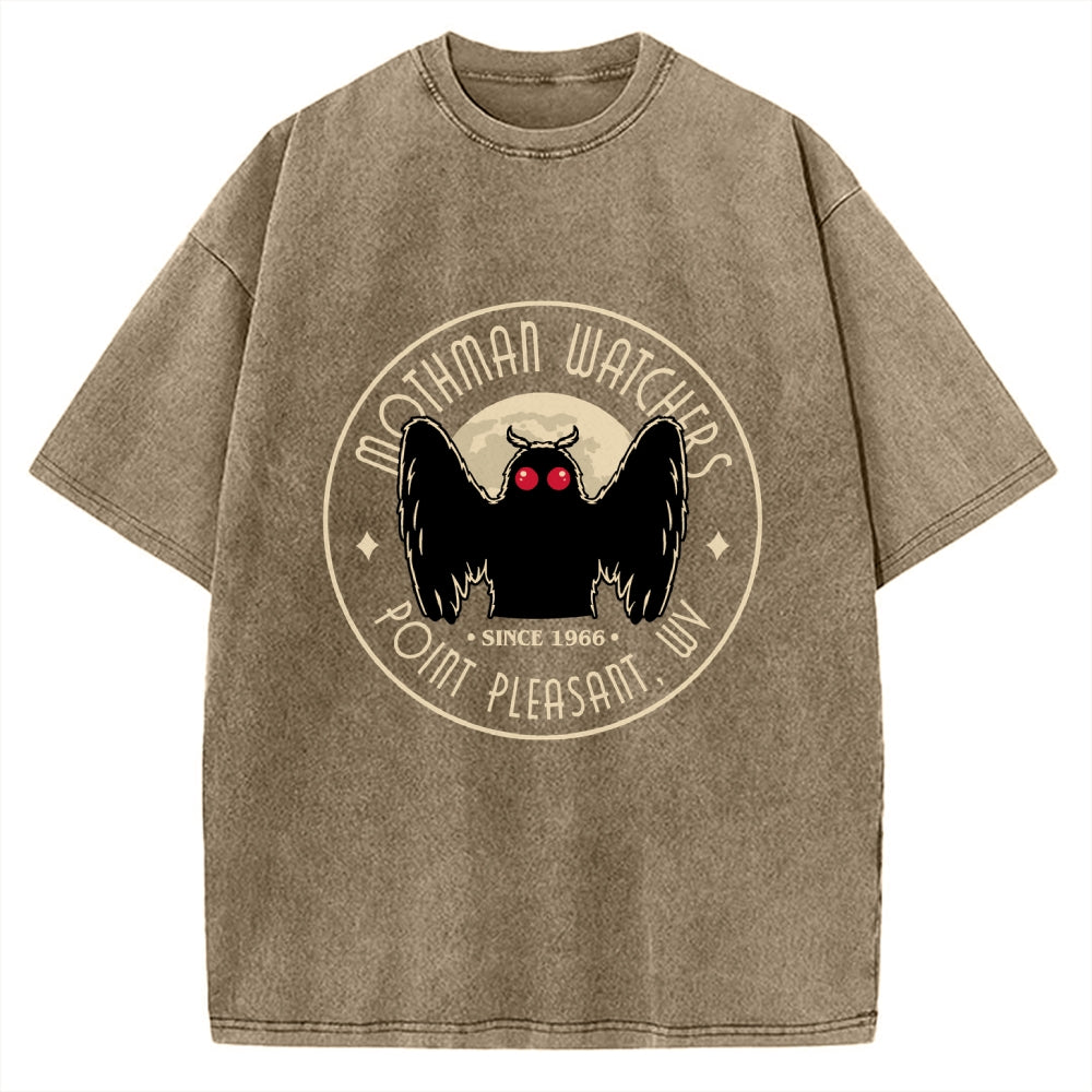 Mothman Watchers Vintage Washed T-shirt