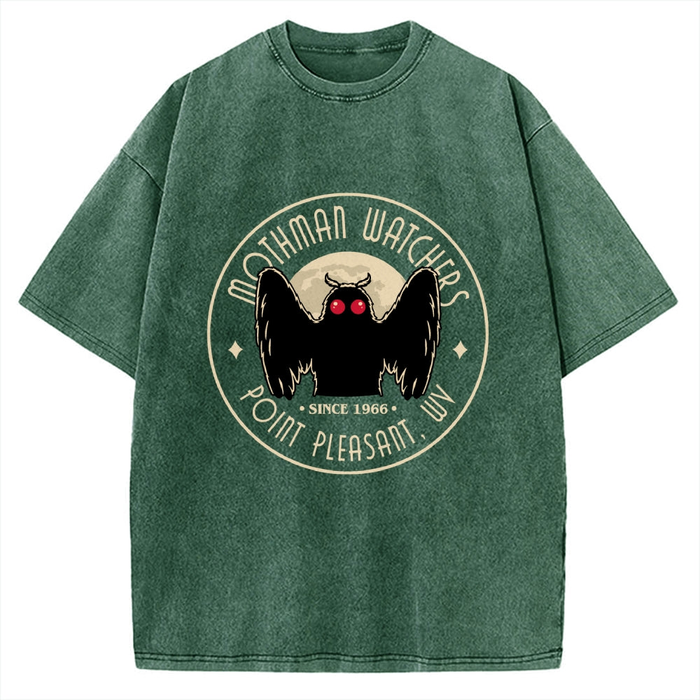 Mothman Watchers Vintage Washed T-shirt