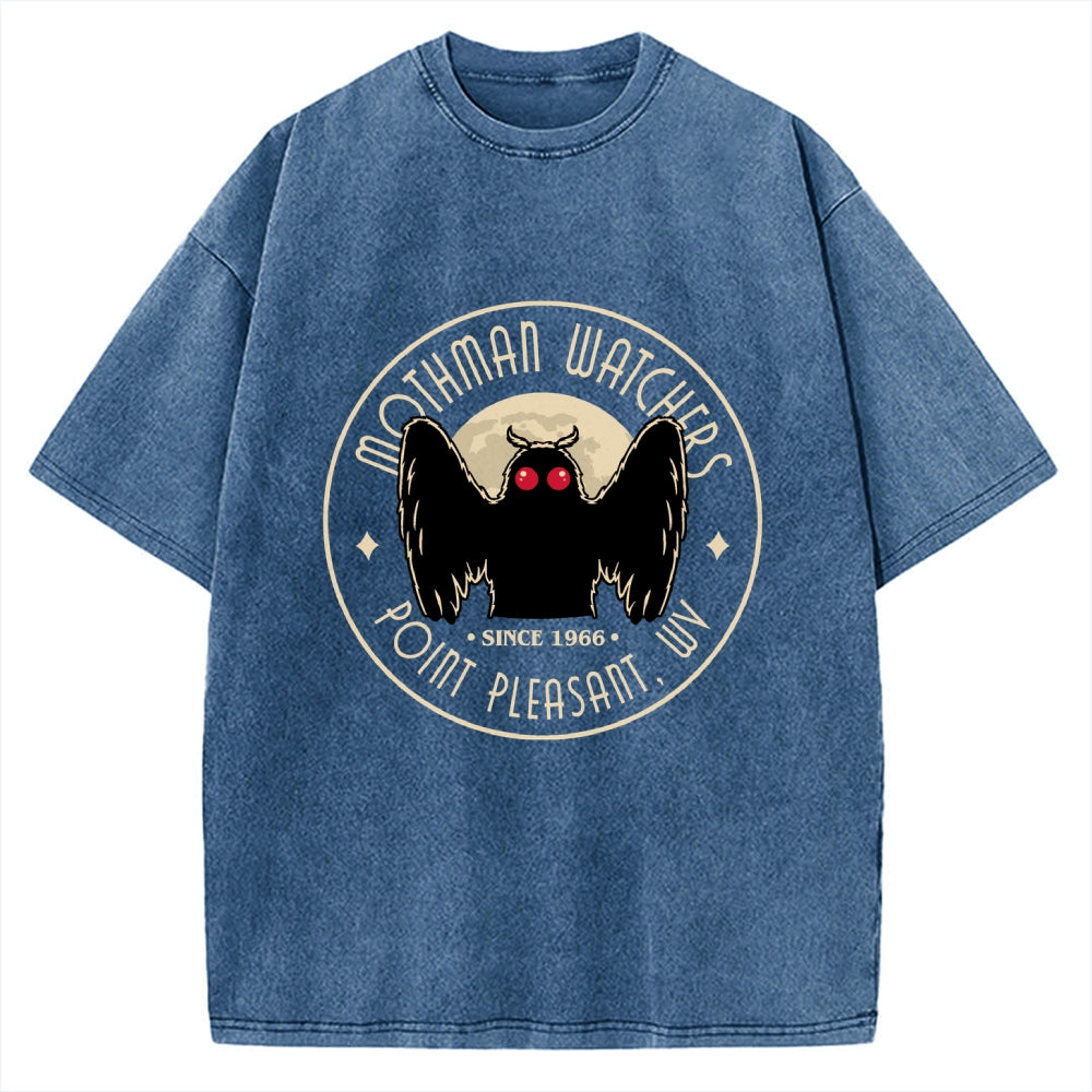 Mothman Watchers Vintage Washed T-shirt