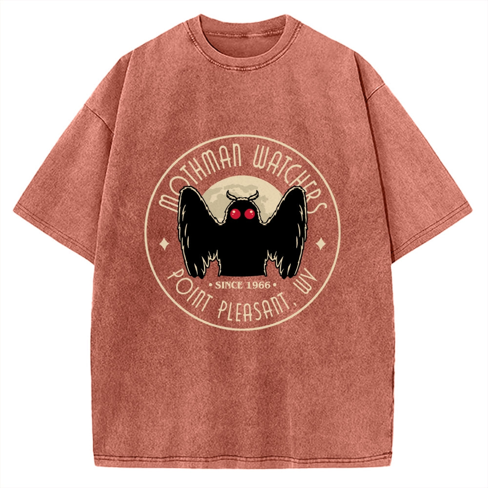 Mothman Watchers Vintage Washed T-shirt