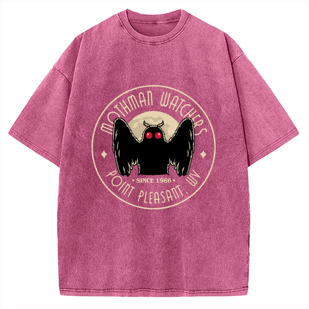 Mothman Watchers Vintage Washed T-shirt