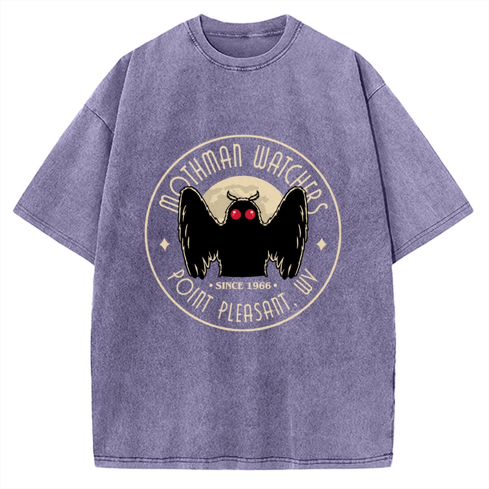 Mothman Watchers Vintage Washed T-shirt