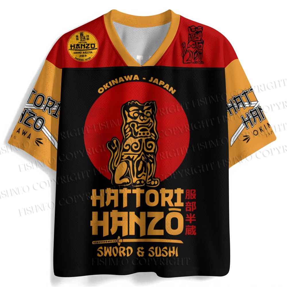 Hattori Hanzo Printed Jersey Shirts