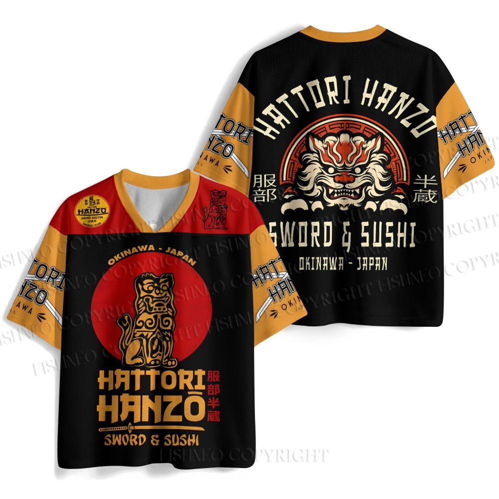 Hattori Hanzo Printed Jersey Shirts