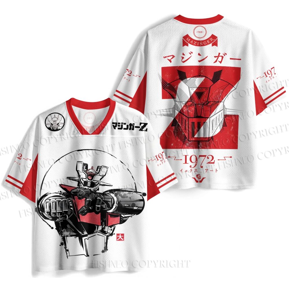 Mazinger Z Printed Jersey Shirts