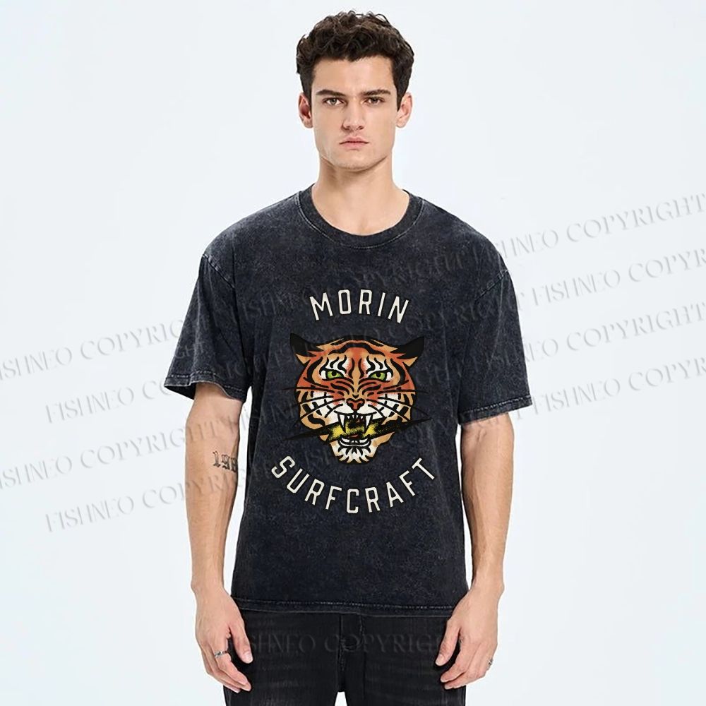 Unisex El Tigre Printed Washed Tee