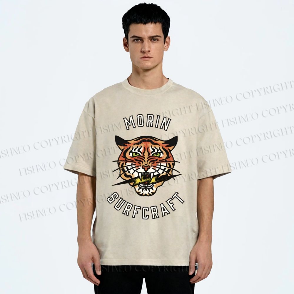 Unisex El Tigre Printed Washed Tee