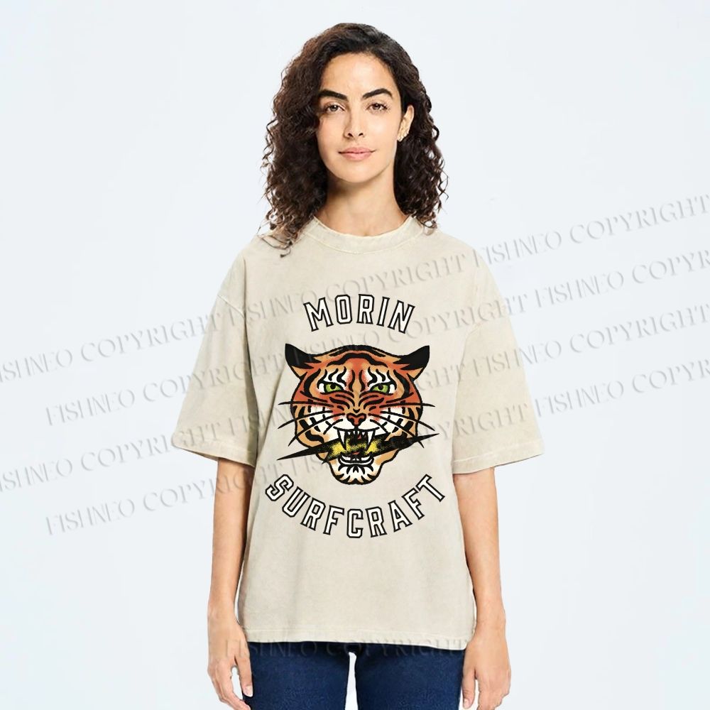 Unisex El Tigre Printed Washed Tee