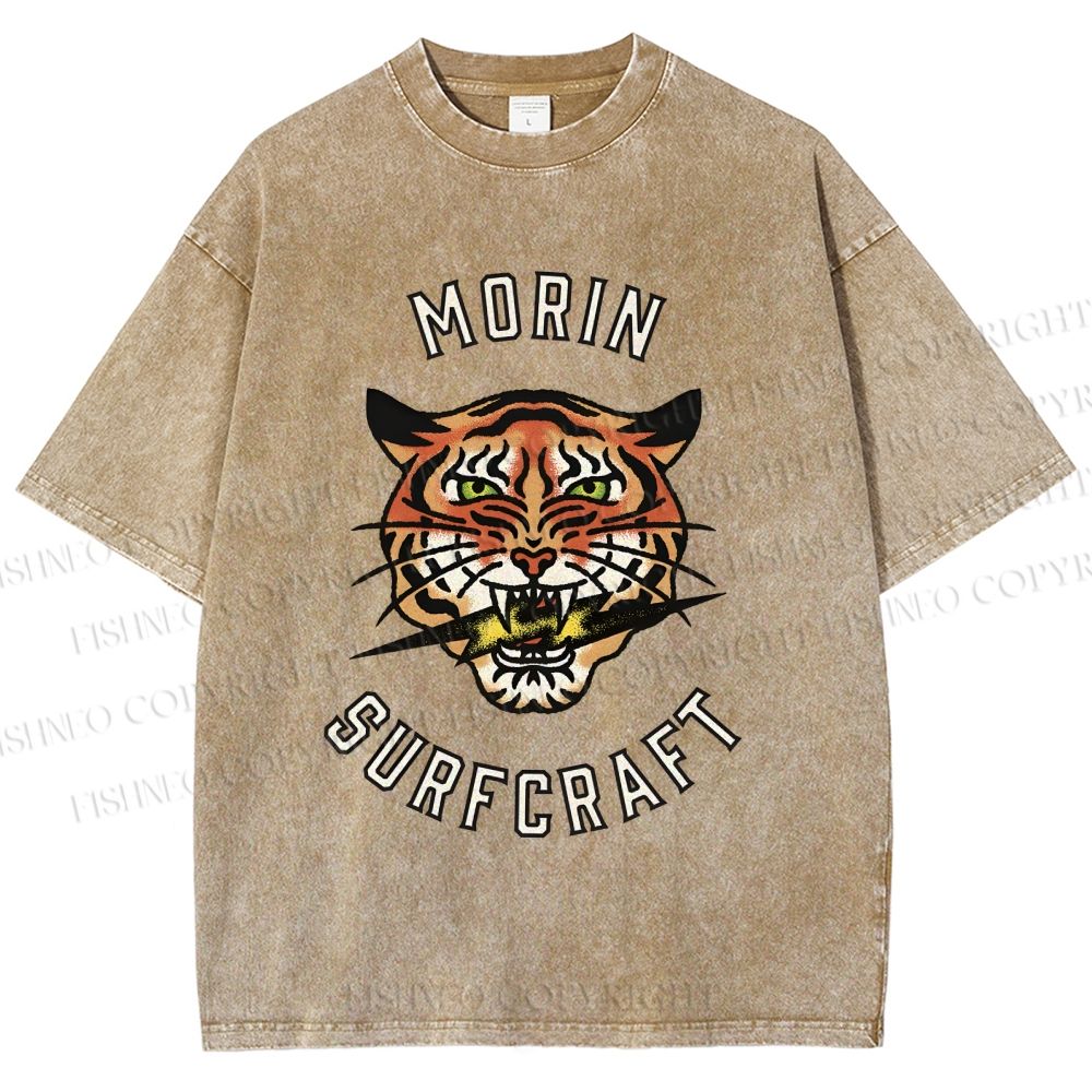Unisex El Tigre Printed Washed Tee