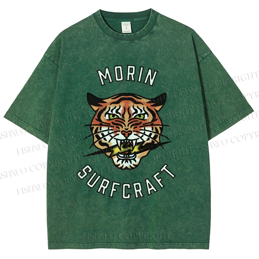 Unisex El Tigre Printed Washed Tee