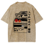 Nissan Skyline GTR R34 Back Washed T-Shirt