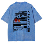 Nissan Skyline GTR R34 Back Washed T-Shirt