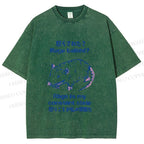 Unisex Rage is Rat's Constant State Printed Wash Tee