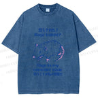 Unisex Rage is Rat's Constant State Printed Wash Tee