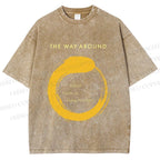 Unisex Zen Circle The Way Around Printed Washed Tee