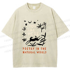 Unisex Wilderness You Are Here Printed Washed Tee