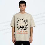 Unisex Wilderness You Are Here Printed Washed Tee