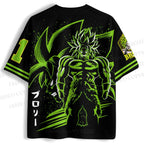Dragon Ball Broly Printed Jersey Shirts