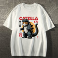 Catzilla Cat Godzilla Japanese Style Classic Tee