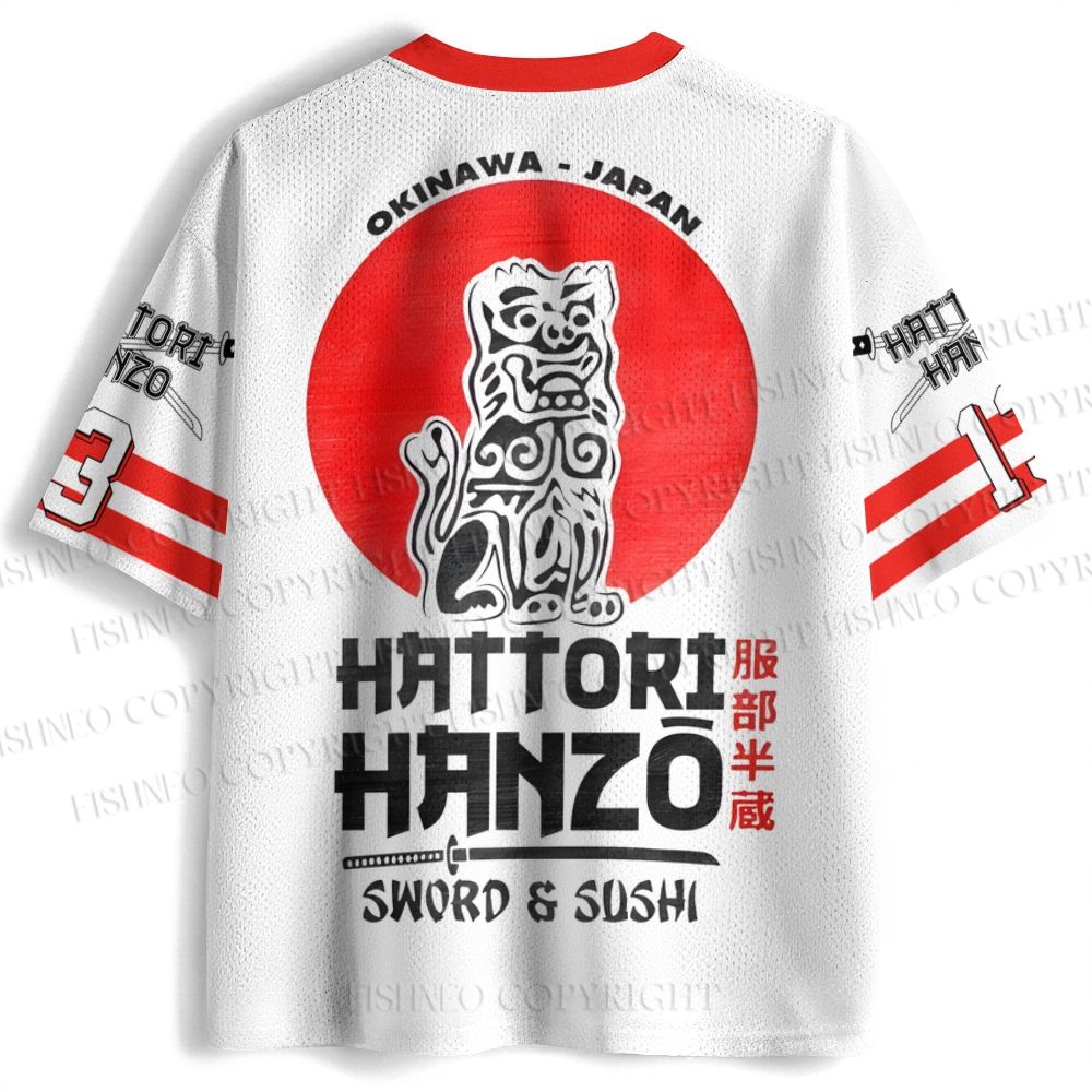 Hattori Hanzo Printed Jersey Shirts