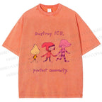 Unisex Destroy ICE. Protect Commumity Printed Washed Tee