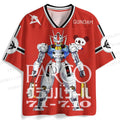 Gundam Printed Jersey Shirts