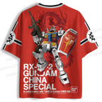 Gundam Printed Jersey Shirts