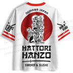 Hattori Hanzo Printed Jersey Shirts