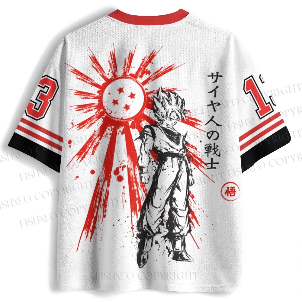 Dragon Ball Goku Printed Jersey Shirts