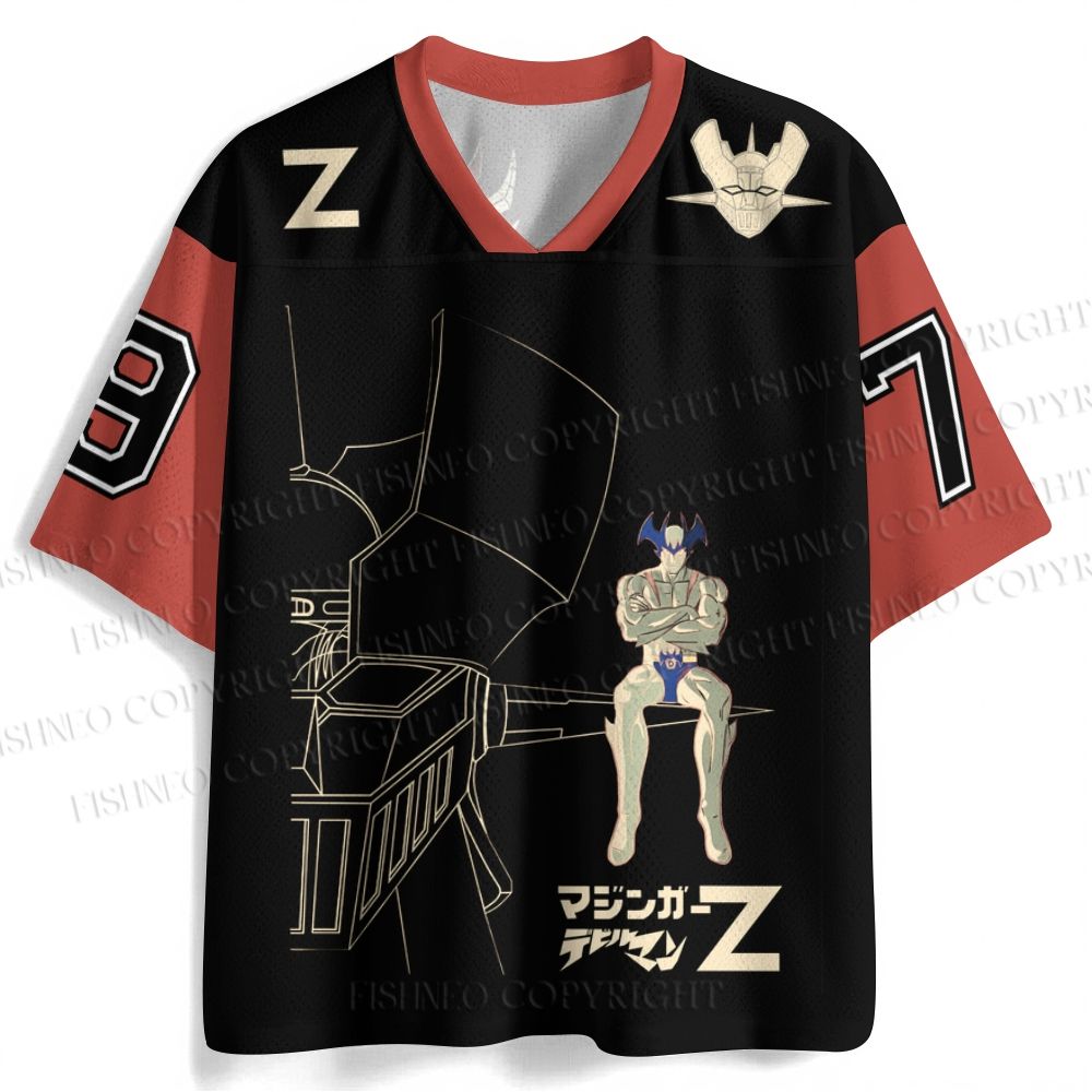 Mazinger Z Printed Jersey Shirts