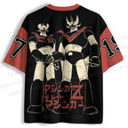Mazinger Z Printed Jersey Shirts