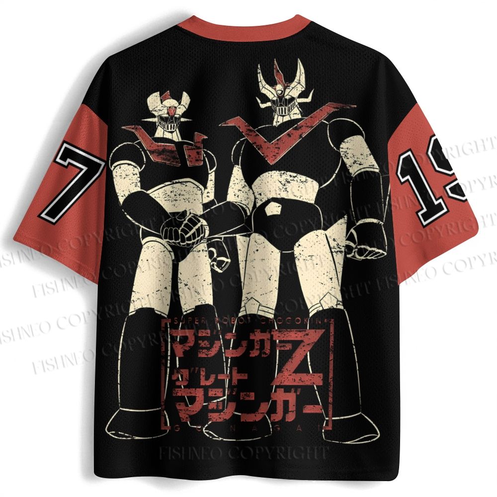 Mazinger Z Printed Jersey Shirts