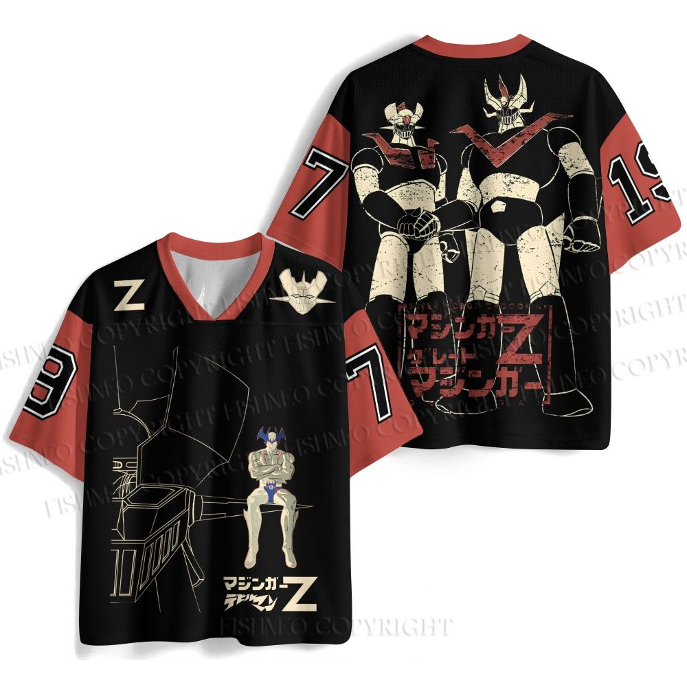 Mazinger Z Printed Jersey Shirts
