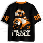 Star Wars BB-8 Jersey Shirts