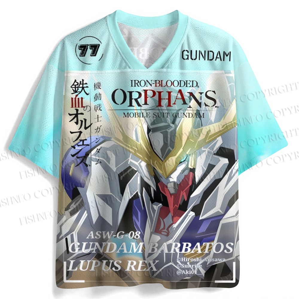 Gundam Printed Jersey Shirts