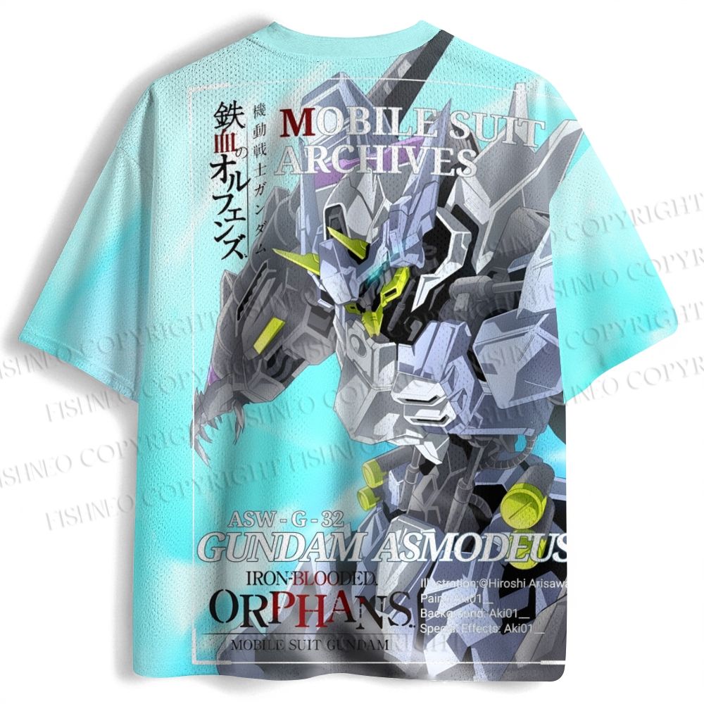 Gundam Printed Jersey Shirts