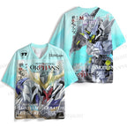 Gundam Printed Jersey Shirts