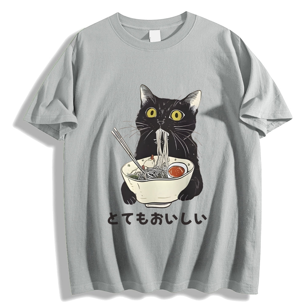 Cats Eat Ramen Noodles Classic T-Shirt