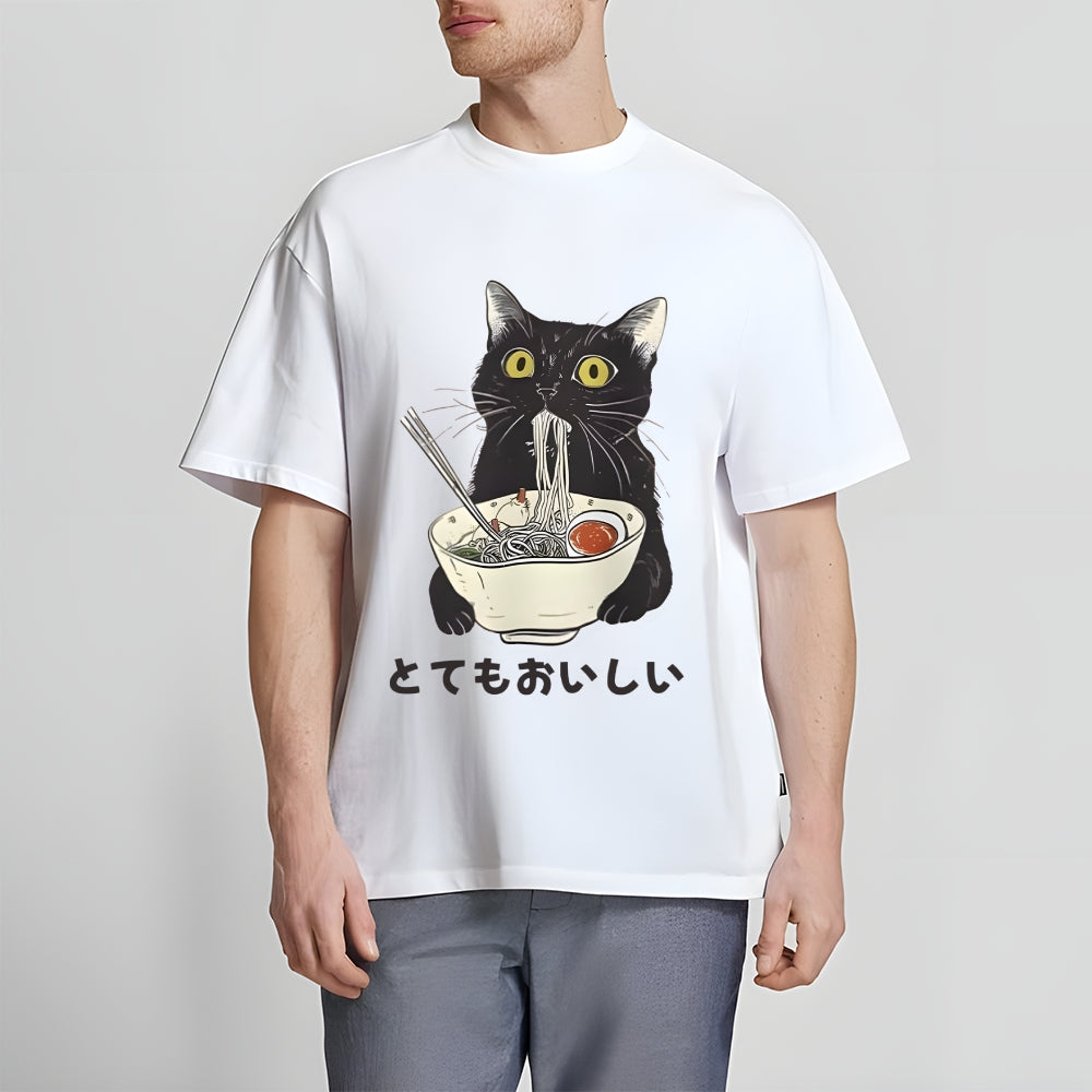 Cats Eat Ramen Noodles Classic T-Shirt