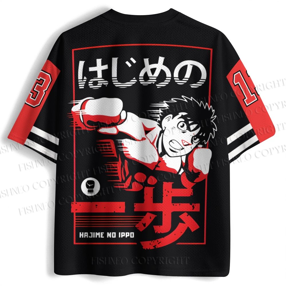 Hajime no Ippo Ippo Printed Jersey Shirts