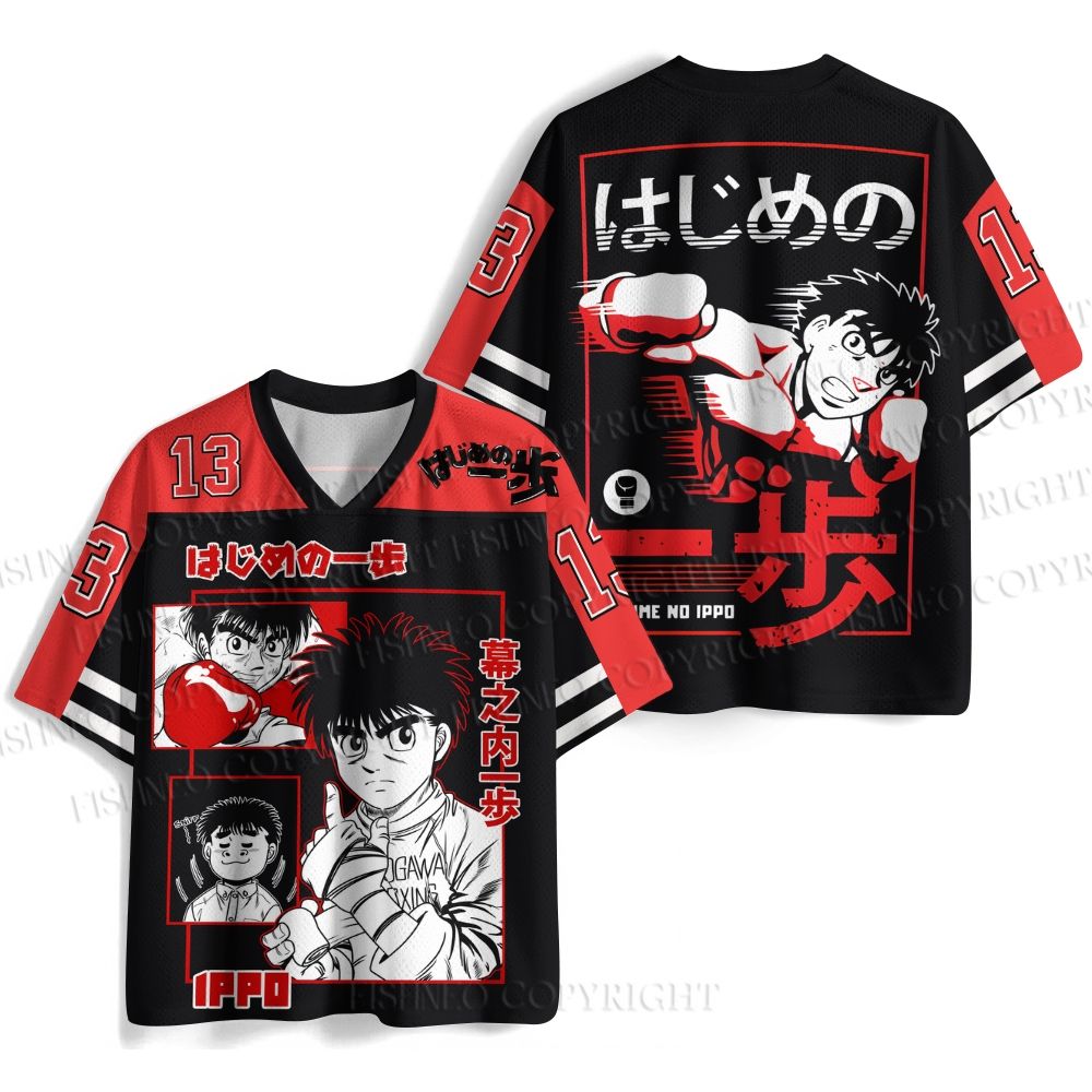 Hajime no Ippo Ippo Printed Jersey Shirts