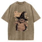 Unisex I Do Witchy Stuff Vintage Washed T-shirt