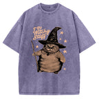 Unisex I Do Witchy Stuff Vintage Washed T-shirt